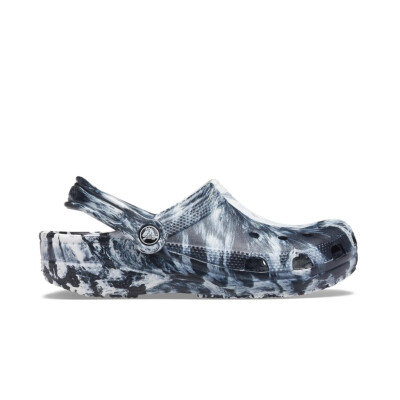 ★CROCS★ Classic Marvel Clog White Black 206867103 206867-1 Crocs Classic Marbled Clog White / Black - Jul 2021 - 206867