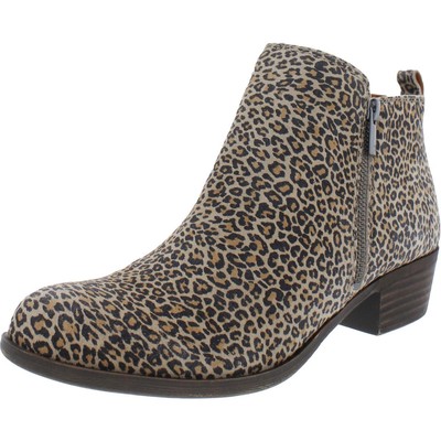 

Lucky Brand Womens Basel Коричневые ботильоны на каблуке Обувь 10 Wide (C, D, W) BHFO 2586, Eyelash