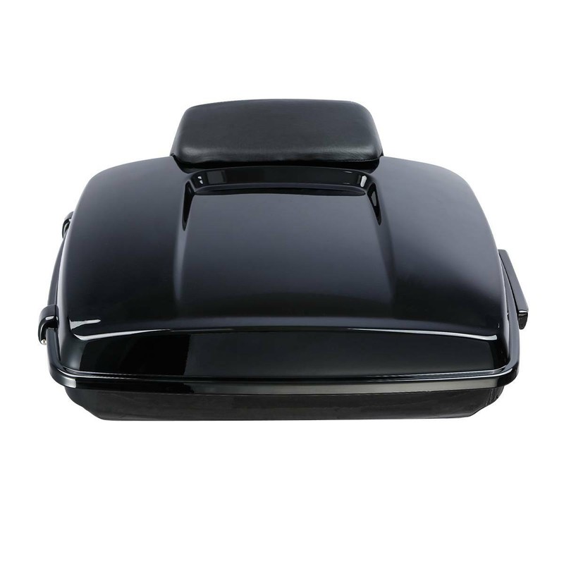 Black 5.5" Razor Pack Trunk Mount Rack Fit For Harley Tour Pak Road Glide 14-23