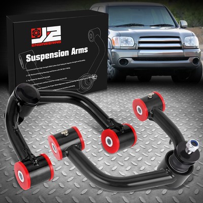 J2 Для 00-07 Toyota Tundra Sequoia Комплект передних верхних рычагов подвески Черный