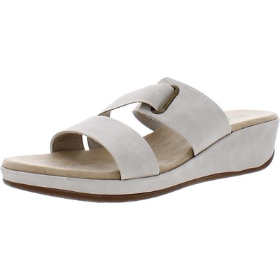 

Женские сандалии без шнуровки Sayre Easy Street на танкетке BHFO 0861, Bone/gore, Sayre