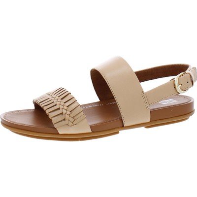 Женские повседневные туфли с ремешком на щиколотке Fitflop GRACCIE Tan 8 Medium (B,M) BHFO 3006