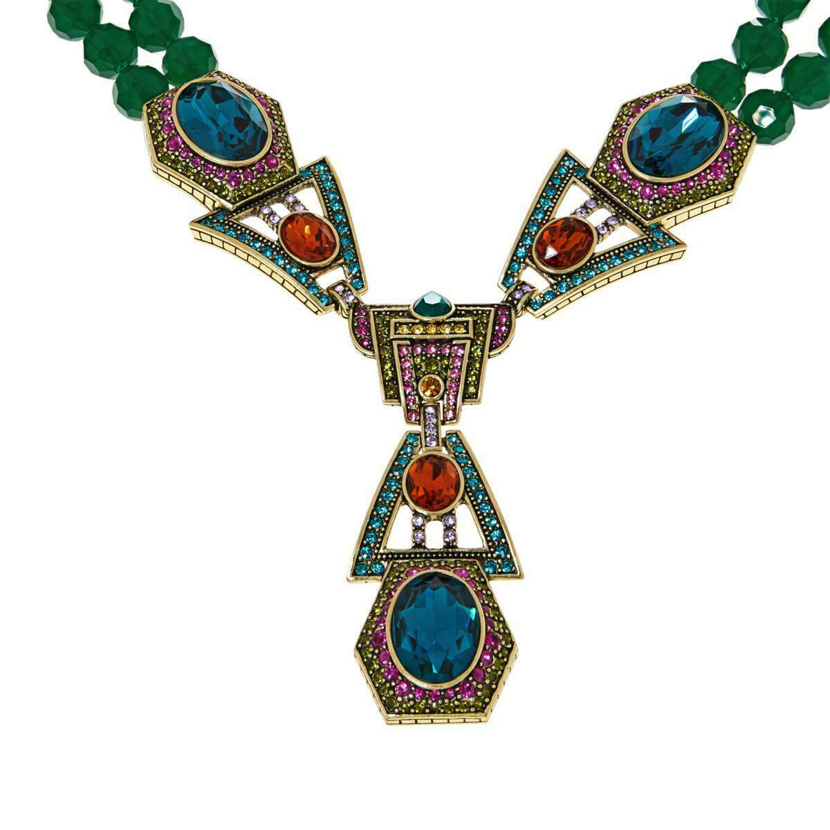 Pre-owned Heidi Daus Mary Poppins Returns "unexpected Execution" 16" Necklace Hsn $289