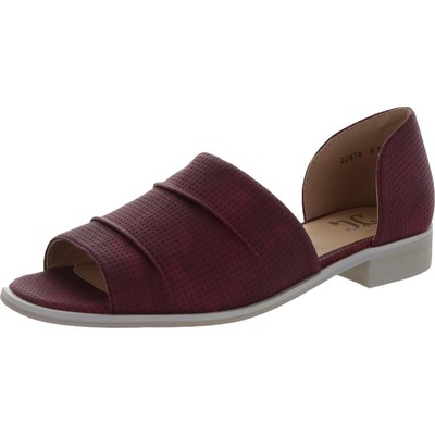 Женские туфли Journee Collection 22874 красные DOrsay Flats 7 Medium (B,M) BHFO 1599