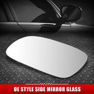 ДЛЯ 95-99 HYUNDAI ACCENT ЗАВОДСКОЕ ЛЕВОЕ ЗЕРКАЛО ЗАДНЕГО ВИДА С ПЛОСКОЙ СТЕКЛЯННОЙ ЛИНЗОЙ