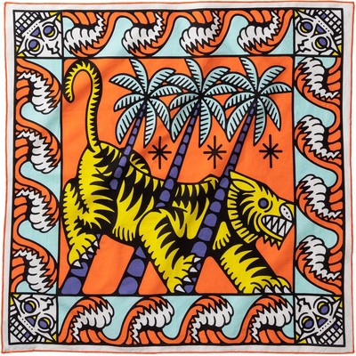 

Банданы Bandits Trapped In Bandana оранжевого/фиолетового цвета, один размер, Orange/purple, Bandits Bandanas