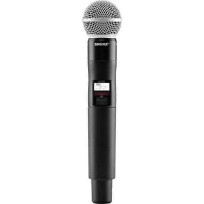 Беспроводной портативный микрофонный передатчик Shure QLXD2 с капсюлем SM58