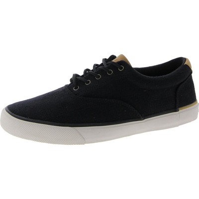Повседневные и модные кроссовки Sperry Mens Striper II черного цвета шириной 10,5 (E) BHFO 0058