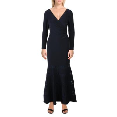

Женское темно-синее вечернее платье Lauren Ralph Lauren  BHFO 6131, Navy