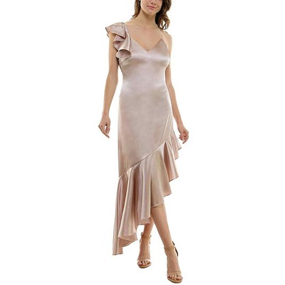 Speechless Womens Gold Hi-Low Party Cocktail And Party Dress XS BHFO 2308