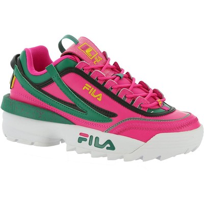 

Fila Girls Disruptor II EXP GS Розовые кроссовки и кроссовки BHFO 6043, Pink/green, Disruptor II EXP GS