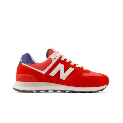 New Balance 574 Casual Sneakers 574 Womens Red WL574V2