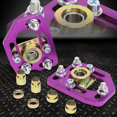 ДЛЯ FORD MUSTANG 90-93 ПЕРЕДНИЙ РЕГУЛИРУЕМЫЙ РАЗВАЛ +/-3,0 + /-2,0 КОЛЕСНАЯ ПЛАСТИНА ФИОЛЕТОВОГО ЦВЕТА