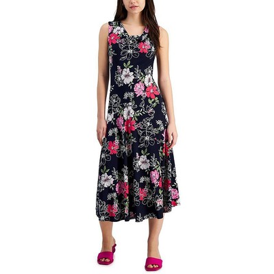 Signature By Robbie Bee Womens Slouchy Long Formal Maxi Dress BHFO 5212