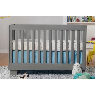 Babyletto Modo 3-in-1 Convertible Newborn BABY, Infant, Toddler Crib, GRAY/GREY
