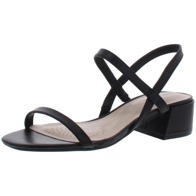 Kenneth Cole New York Женские простые черные босоножки на плоской подошве Maisie Low BHFO 1418