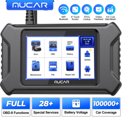 Automotive OBD2 Scanner Check Engine Fault Car Diagnostic Tool IMMO OIL ABS SRS