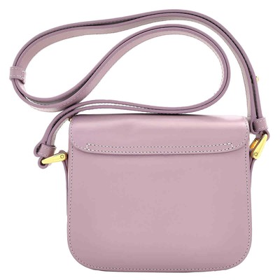 Pre-owned Apc A.p.c. Lavander Grace Leather Mini Bag Pxbmw-f61515
