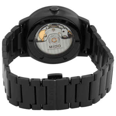 Pre-owned Mido Commander Automatic Black Dial Men's Watch M0214073341100