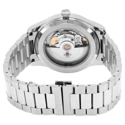 Pre-owned Gucci G-timeless Automatic Champagne Dial Men's Watch Ya1264191