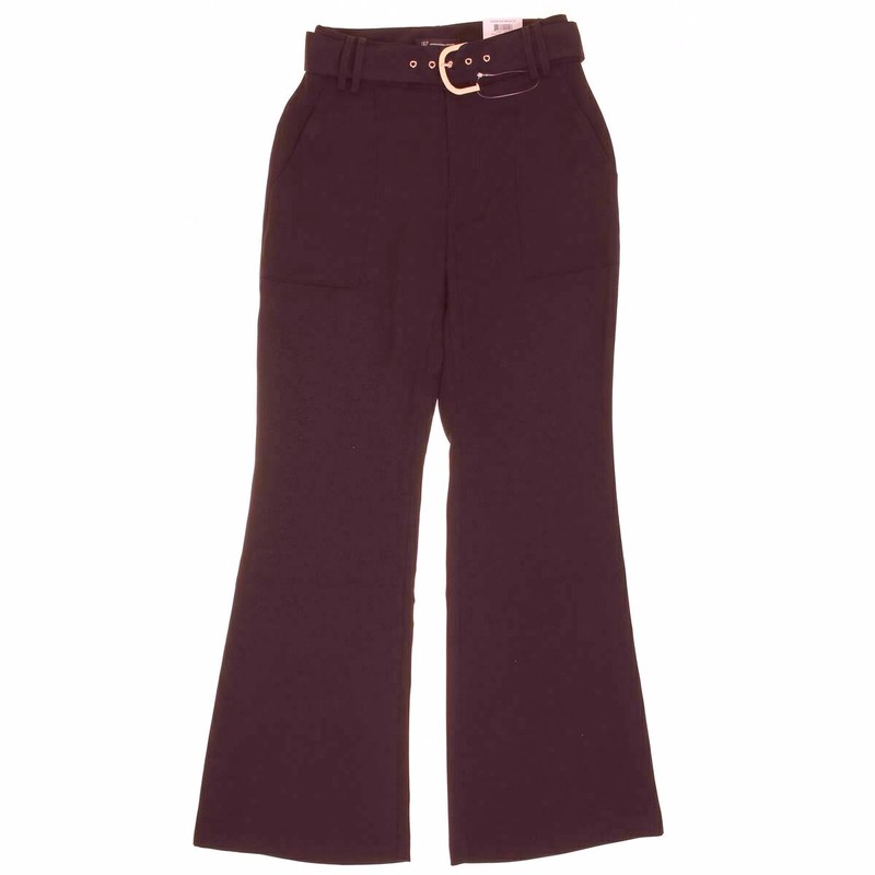INC Womens Dress Pants Port Red Size 