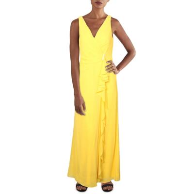 

Женское желтое вечернее платье Hermina Lauren Ralph Lauren  BHFO 1863, Marigold