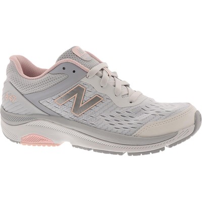 

New Balance Женские 847 Серые кроссовки для ходьбы 7 Широкие (C,D,W) BHFO 6140, Arctic/silver/peach