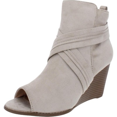 Женские ботильоны с открытым носком и мягкой стелькой Journee Sabeena BHFO 6682