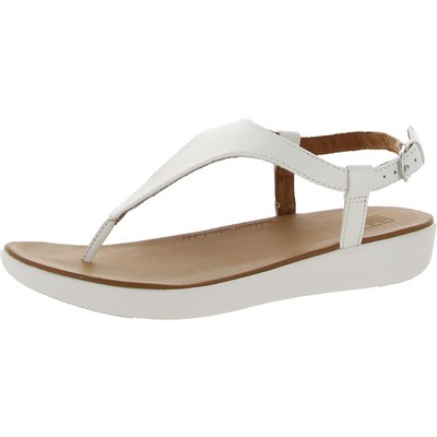 Женские белые сандалии с ремешками Fitflop Lainey, размер 6, средний (B,M), BHFO 0652