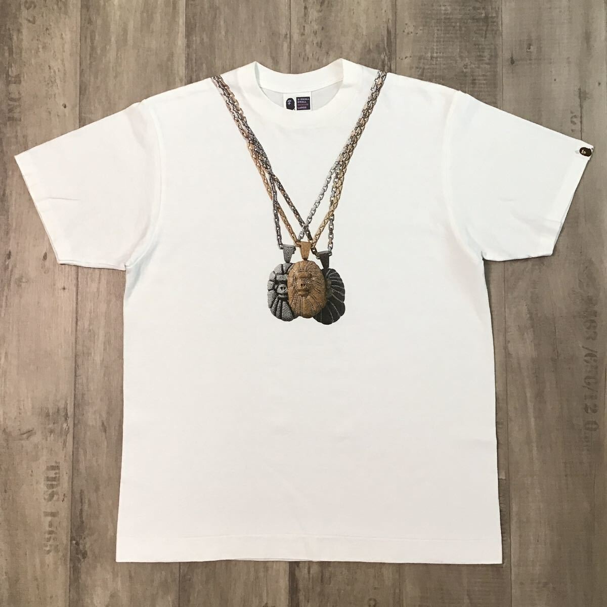NFS limited BAPE Jacob necklace T-shirt a bathing ape NIGO