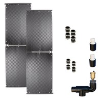 OKU Schwimmbad Pool Solarabsorber Paket 4x Absorber Typ 1000 4,33 m²