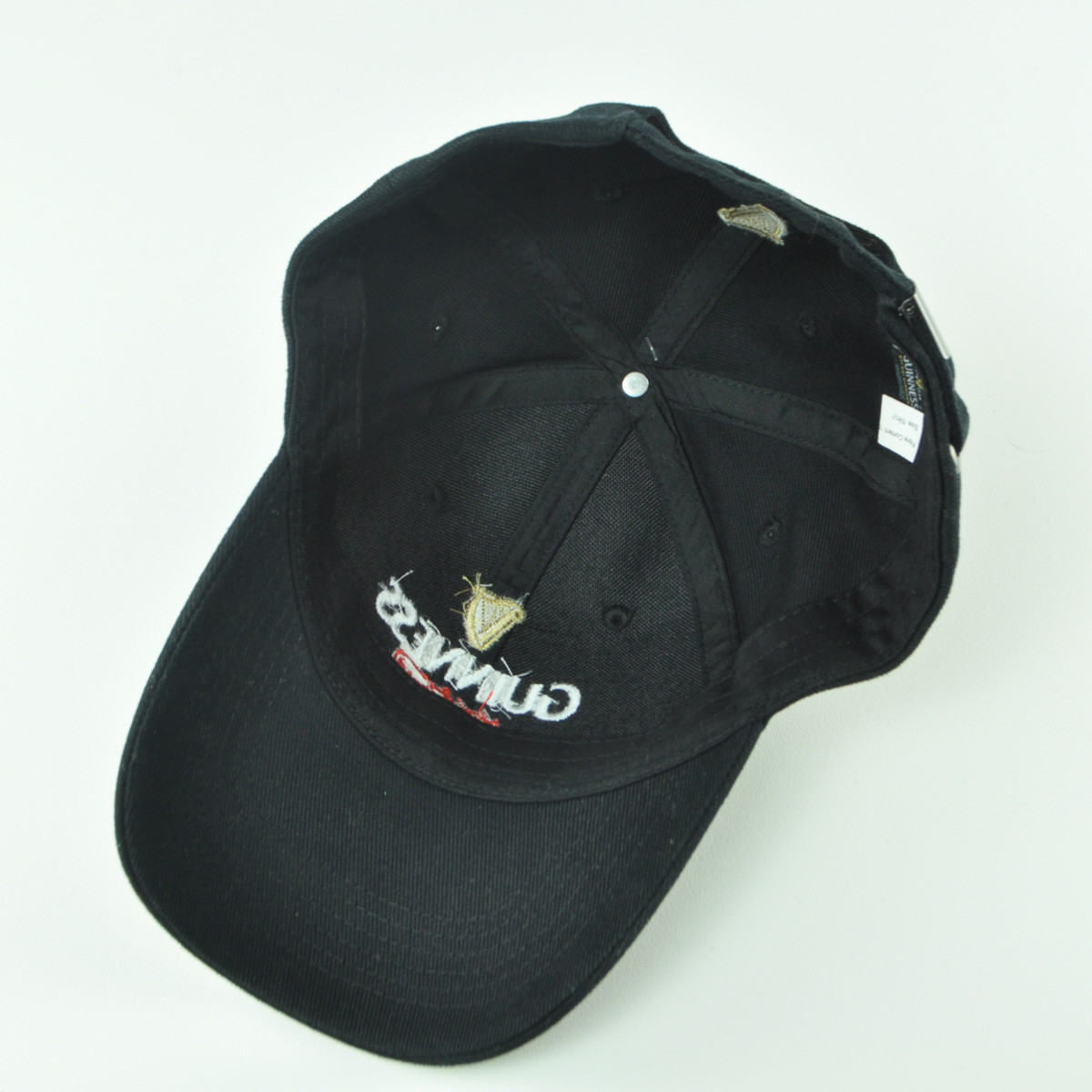 Guinness Beer Official Cap Hat Black Adjustable Dads Cap