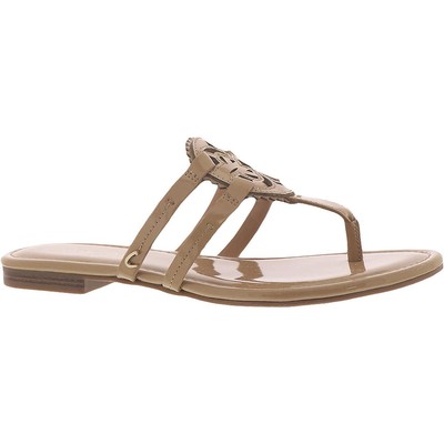 

Circus by Sam Edelman Женские коричневые сандалии на плоской подошве Canyon 9,5 Medium (B,M) 7333, Almond patent