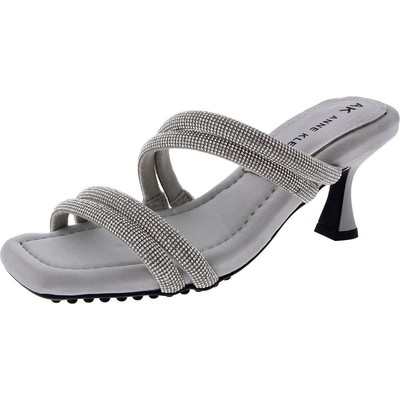 Женские туфли на каблуке Anne Klein Joie, украшенные серебром, средний размер 5,5 (B, M) BHFO 8282