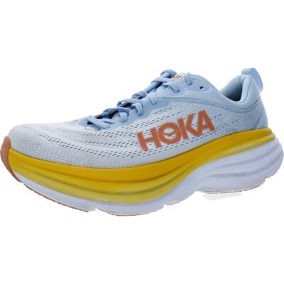 

Hoka One One Womens Bondi 8 Blue Fitness Running Shoes 10 Wide (C, D, W) BHFO 7441, Summer song/country air