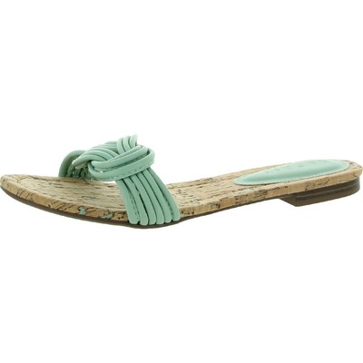 Женские босоножки на плоской подошве Esprit Katelyn Green Slides 7 среднего размера (B,M) BHFO 2700