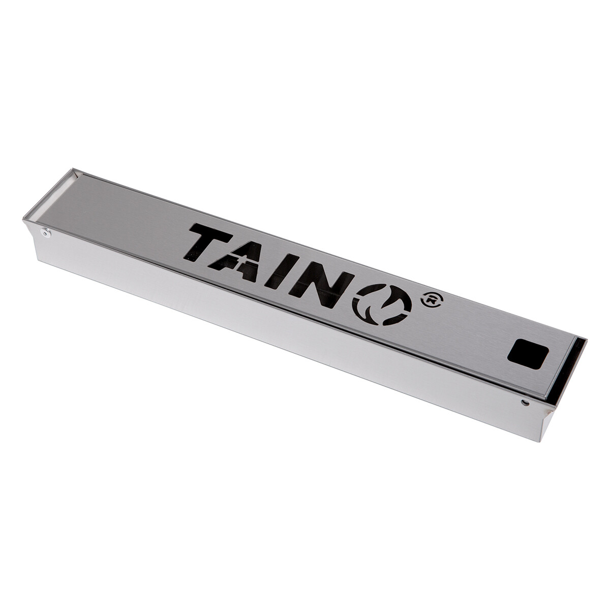 TAINO Räucherbox aus Edelstahl Smokerbox für alle Grills Universal
