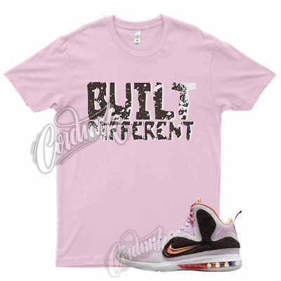 BUILT T Shirt for Lebron 14 Regal Pink Multi Color Velvet Brown