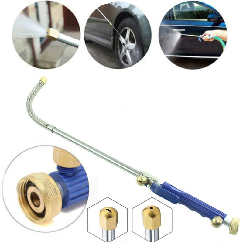 High Pressure Washer Water Spray Gun High Power Nozzle Wand With Flexible Hose