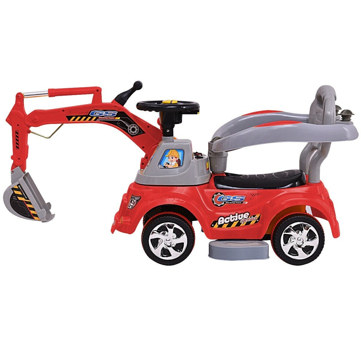electric digger toy