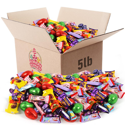 Easter Basket Stuffers for Teens, Kids, Adults   5Lbs Easter Candy Individually