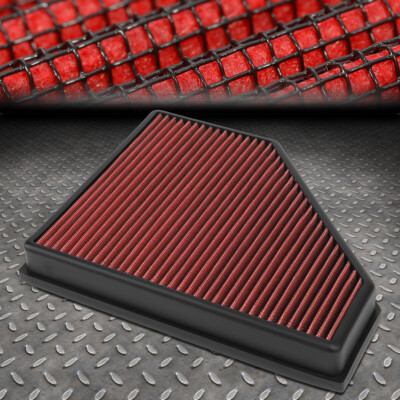 ДЛЯ 09-11 BMW 335D ОБЪЕМОМ 3,0 л МОЮЩАЯСЯ ПРОЧНАЯ ОТКИДНАЯ ПАНЕЛЬ ВОЗДУХОЗАБОРНИКОВ ДВИГАТЕЛЯ КРАСНОГО ЦВЕТА