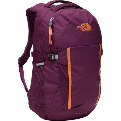 

Рюкзак The North Face Pivoter 22 л — женский цвет Boysenberry/Mandarin, один размер, The North Face