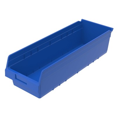 30084 Plastic Nesting ShelfMax Storage Bin Box, (24-Inch x 8-Inch x 6-Inch), ...