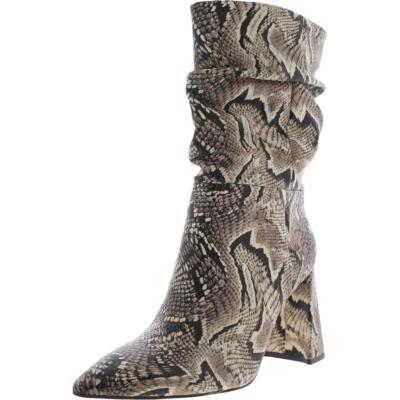 

Женские ботинки до середины икры Vince Camuto Ambie Tan 7,5 Medium (B,M) BHFO 2363, Multi twisted snake
