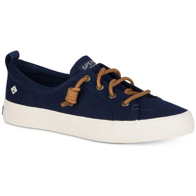 Sperry Womens Crest Vibe/ парусиновые ботильоны с круглым носком; кроссовки-лодочки; BHFO 5976