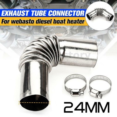 24mm Exhaust Pipe Tube Elbow Connector For Eberspacher For Webasto Diesel Heater