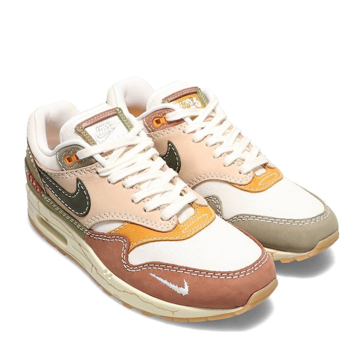 Pre-owned Nike Women's Air Max 1 Premium Wabi Sabi Kintsugi Dq8656-133 Women's Size In Multicolor