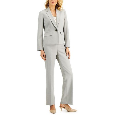 

Le Suit Женский белый деловой костюм миди с юбкой из 2 предметов  BHFO 1218, Vanilla ice