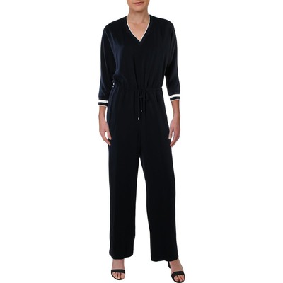 

Женский темно-синий комбинезон в полоску Lauren Ralph Lauren Tamaka  BHFO 5067, Lauren navy